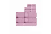Kingtex 550gsm Cotton 7 Pce Bath Sheet Set Rose