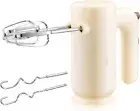 Hand Mixer Electric for Beginner, 350W Power Handheld Mixer for Baking Cake