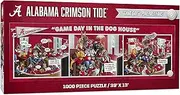 YouTheFan NCAA Alabama Crimson Tide Game Day in The Dog House - 1000pc Puzzle