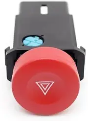 Double Flash Switch Emergency Light Switch Hazard Warning Light Switch Fit for Daewoo OEM No. 9654 0793 96540793