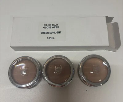 Lot of 3 Oil of Olay Lip Gloss Sheer Sunlight
