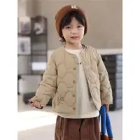 在飛比找ETMall東森購物網優惠-保暖外套內搭背心圓領兒童羽絨服