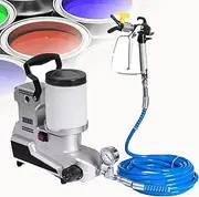 Paint Sprayer, 2.5L/Min Portable Airless Electric Wall Spray Paint Machine with 5m Hose, 2L Paint Spraying Machine for House Painting