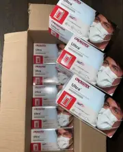 Crosstex GCFCXU Ultra Lvl 3 Face Masks ~8 BOXES~ 40/Bx Fluid-Resistant ASTM BLUE