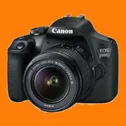 Canon EOS 2000D Kit EF-S 18-55mm f/3.5-5.6 DC III Digital SLR Camera - Brand New