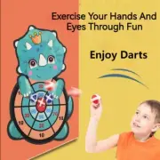 Children's Dart Board Target Ball Flying Mark Sticky Ball Toy Sports Board Games