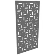 ProtectorAl 300 - 940 x 941 - 1840mm Light Charcoal Morrocco Framed Composite Decorative Panel