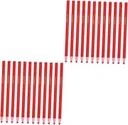 TEHAUX Sets Red Wax Pencil China Markers Wax Pencils Peel-off Marker Colors Multi-surface Use Pcs