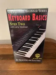 Vintage VHS Keyboard Basics Step Two Beginner Series Acoustic or Electric Sealed