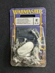 Warhammer Warmaster Chaos Champion on Chaos Dragon - New Metal 10mm - OOP