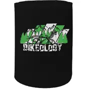 Alcohol Stubby Holder - Bikeology Cycle Cycling Bike - Funny Novelty Birthday Gift Joke Beer Can Bottle