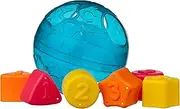 Playgro Roll and Sort Ball, 6 Colourful, Numbered Sorting Shapes