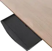 TEHAUX Keyboard Tray Under Desk, Keyboard Drawer Slide Out Computer Drawer with Guide Rails - Pull Out Platform for Office Gaming 20 x 9 inch