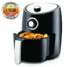 Nutrichef PKAIRFR18 2 Qrt Air Fryer Oven w/ Removable Deep Non-Stick Fry Basket