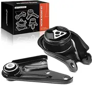 A-Premium 2PCS Engine Motor Mount and Torque Strut Mount Set Compatible with Mazda 3 2004-2013, 5 2006-2010, L4 2.0L 2.3L 2.5L, DOHC, Replace# B37F39040F, BP4S39010E