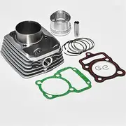 62mm Motorcycle Cylinder Piston Top Kit Set for CG150 150cc Refitted Enlarged Cylinder