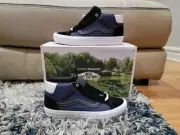 Vans x Street Machine Mid Skool Pro - Sz 9 - New In Box - Navy/Black/Navy
