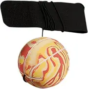 Wrist Balls a String - 2.36 Inch Portable Rubber Rebound Balls | Bouncy Sport Toys, Reaction Exercise Toy, Elastic Rope Wristband Toy for Children Kids Birthdays