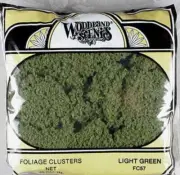 Woodland Scenics FC58 N/HO Foliage Cluster Medium Green Train Scenery