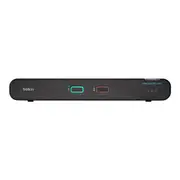Universal 2nd Gen Secure KVM Switch, 2-Port Dual Head No CAC