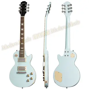 【現代樂器】Epiphone Power Players Les Paul 電吉他 冰藍白 旅行尺寸 Gibson副廠