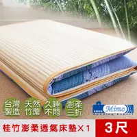 在飛比找PChome24h購物優惠-【米夢家居】台灣製造~外宿熱賣-三折單人床墊