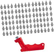 [Kisangel] 1 Set Golf Spikes Lighter Weight Spikes Outdoor Sprinting Shoes Nails Shoes Replacement Spikes Track Spikes Running Shoes Spike Track and Field Spike Steel Golf Shoes Accessories