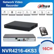 Dahua NVR4216-4KS3 16CH 1U 2HDDs Lite Network Video Recorder Face Recognition