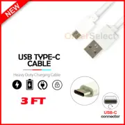 USB Type-C Fast Rapid Cable for Kyocera DuraForce Pro 2/Nokia 3.1 C/Cricket Wave