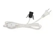 708NSingle Light Replacement Clip in Lamp Cord for Christmas Village House, 1