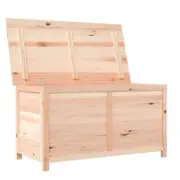 Wooden Storage Box Rectangular Chest Trunk Solid Wood Fir Outdoor Organizer
