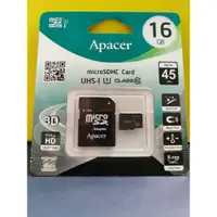 在飛比找蝦皮購物優惠-Ency小舖_[全新] 記憶卡Apacer宇瞻16GB Mi
