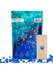 Hard Wax Beads for Hair Removal, Bestienoly 500g Wax With 10 Waxing Sticks