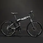 Cold Black GT-730 Folding Mountain Bike