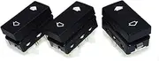 3PCS Power Door Window Switch Electric Power Car Window Lift Control Switch Button, for BMW, E36 318i 318is 320i 318i 325i 328i Z3 M3 1992-1998 (WSBW101) 61311387916 Car Window Master Switch