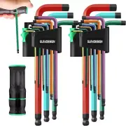 19-Piece Allen Wrenches Set, Hex Key Set,Metric and SAE Allen Key Set Extra L...