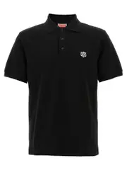 [Kenzo] Kenzo-Kenzo Happy Tiger Polo Nero-Uomo XXL
