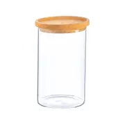 Argon Tableware Glass Storage Jar with Cork Lid - 1 Litre
