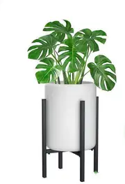 Adjustable Plant Stand Pot Plant Holder Metal Rack Outdoor Indoor Garden