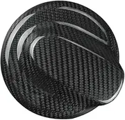 Car Accessories Gasoline Fuel Tank Cap Cover Petrol Switch Carbon Fiber Protector Compatible For MINI Cooper S JCW R55 R56 R57 F55 F56 F57(R55 R56 R57 S)