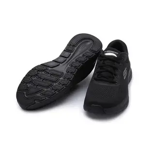 SKECHERS ARCH FIT 2.0 綁帶運動鞋 全黑 232700BBK 男鞋