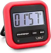 Kitchen Timer, Digital Kitchen Timer Stopwatch with Loud Alarm LCD Count up or Countdown Timer for Cooking Shower Bathroom Kids Classroom