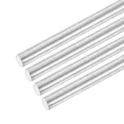 4pcs 304 Stainless Steel Round Rods 6mm x 80mm for RC DIY Craft Tool