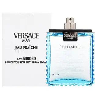 『☆AYP香氛賣場☆』Versace Eau Fraiche 凡賽斯雲淡風輕男性淡香水30ML/100ML/TESTER