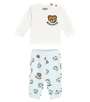 [Moschino Kids] Moschino Kids Baby printed cotton sweatshirt and sweatpants set M 18-24 multicoloured
