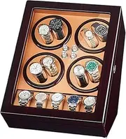 Automatic Watch Winder 8+5 Watch Winder Box Storage Piano Paint Exterior Silent Motor Large Capacity 5 Rotation Mode,Luxury Watch Storage Box LWX