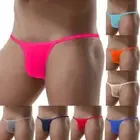 Mens Micro Mini Thongs G-String Briefs Low Rise T-Back Bikini Underwear Panties/