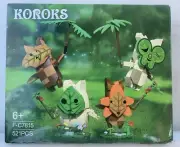 Koroks Figures From Building Boat Blocks - New Sealed