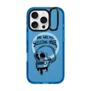 iPhone 16 Pro Impact Ring Stand Case MagSafe Compatible Skeletons inside