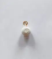 Lol Surprise OMG Doll Pearla White Shell Gold Handle Purse Bag Handbag